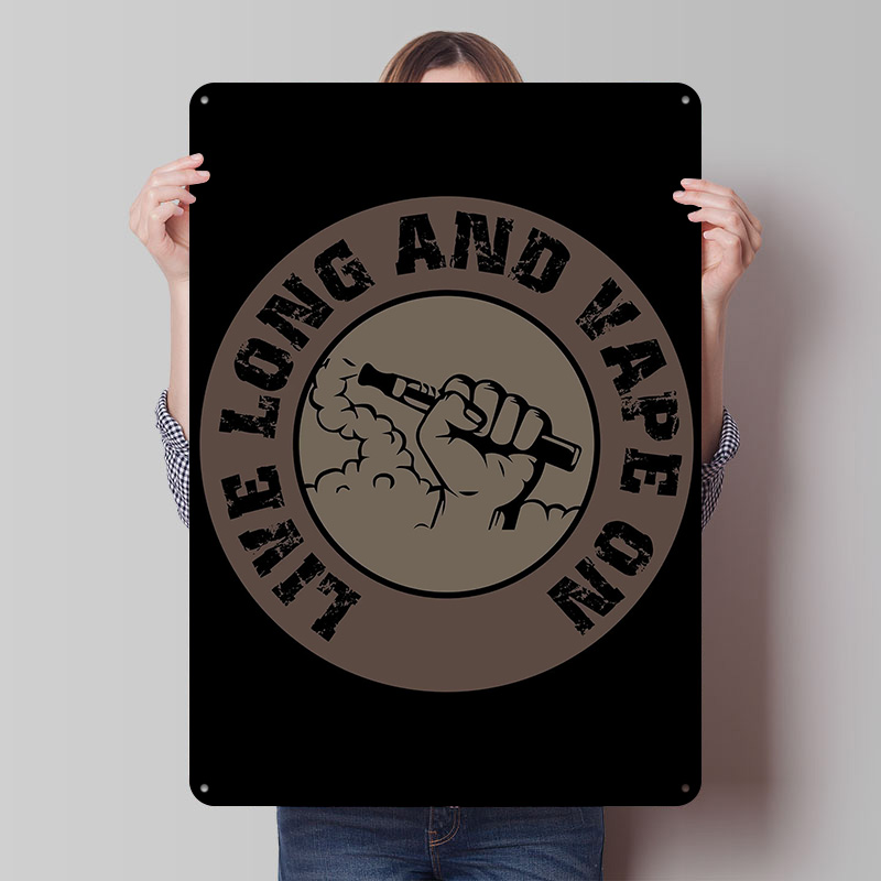 Desk Room Setup - Affiches en fer blanc pour Ecig,