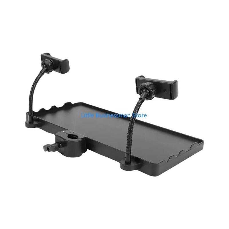Desk Setup With Mic - Plateau organisateur bureau en ABS pour