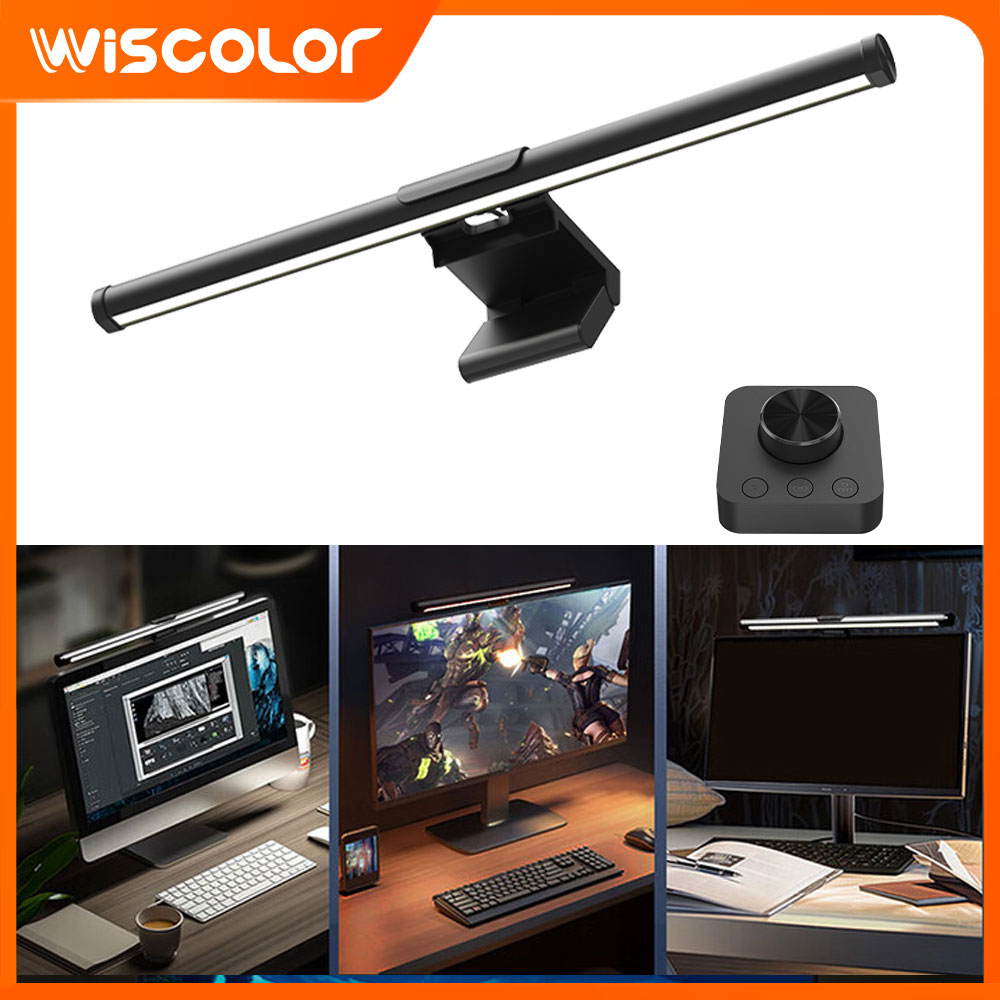Desk Setup On Bed - Barre lumineuse LED pour écran, à