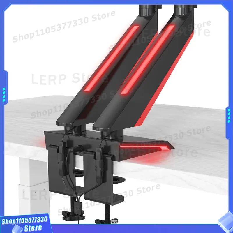 Support de bureau double écran - Desk Setup With Monitor Arm avis et prix