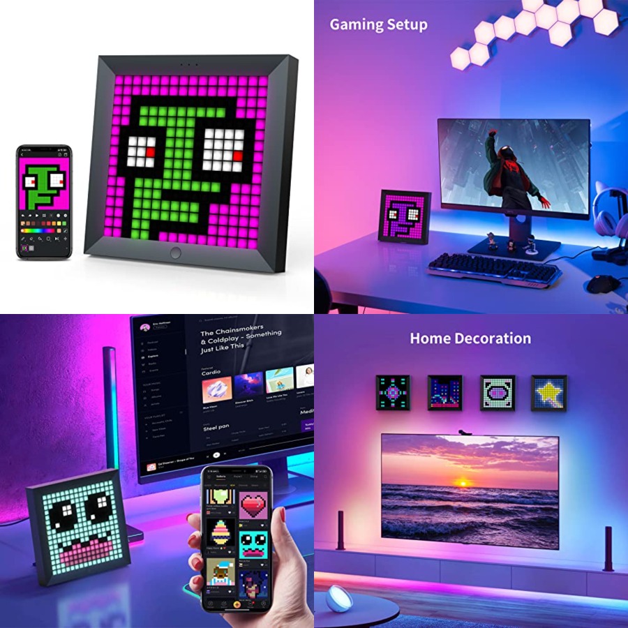 Panneau d'affichage LED à pixe - Desk Setup Room avis et prix