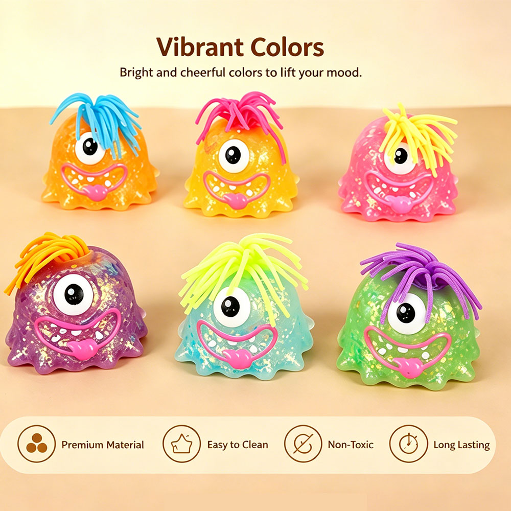 Squishy Monstre Kawaii en Sili - Desk Setup Room avis et prix