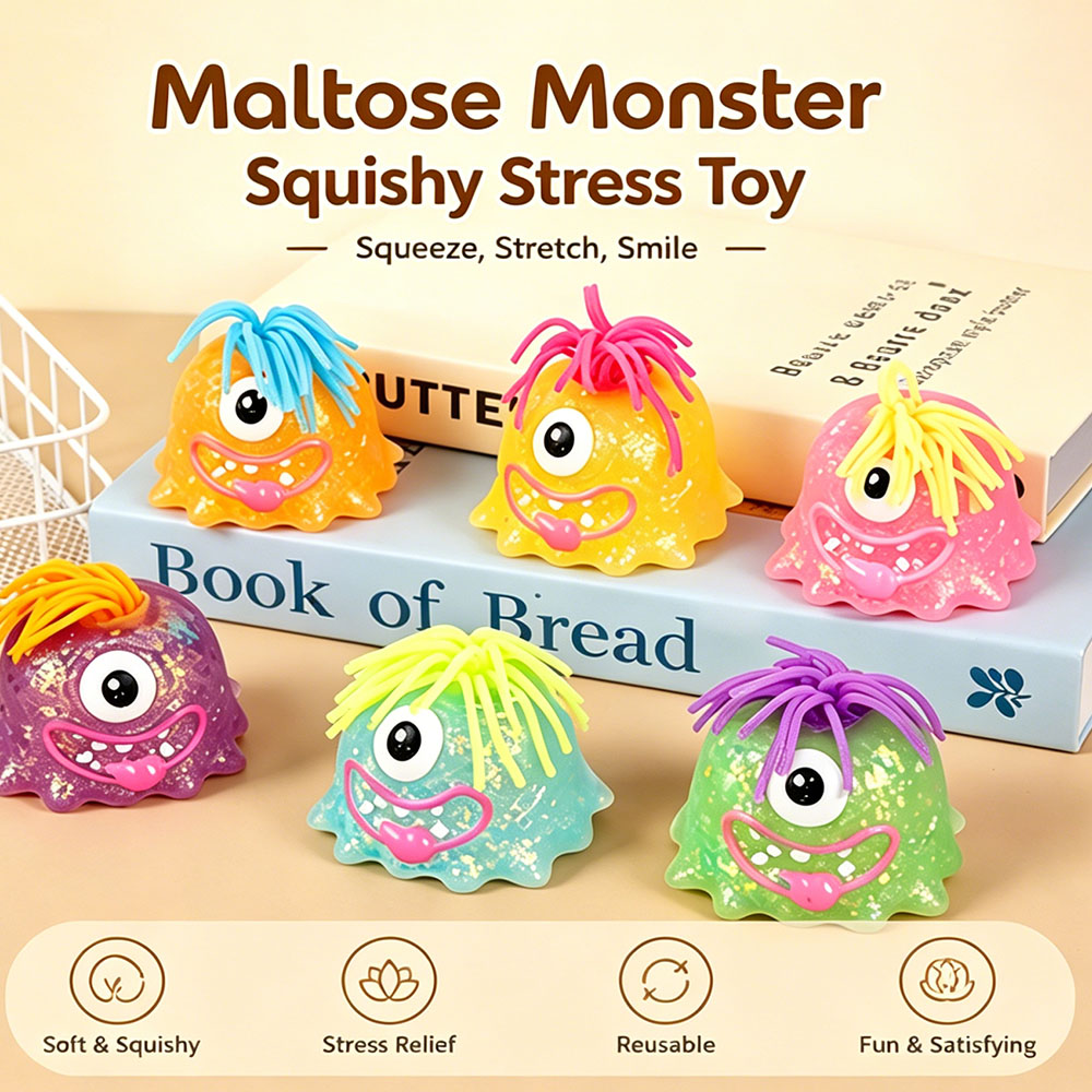 Squishy Monstre Kawaii en Sili - Desk Setup Room avis et prix