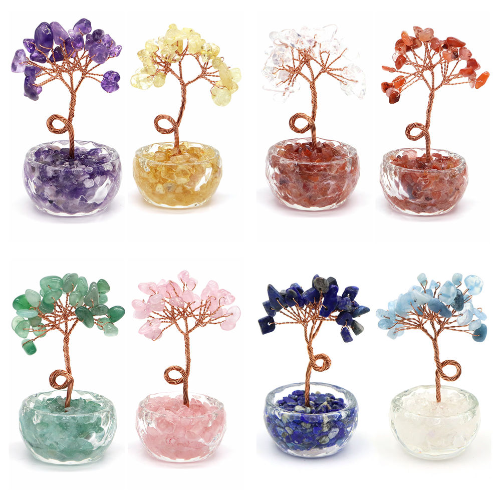 Arbre porte-bonheur en cristal - Desk Setup Room avis et prix