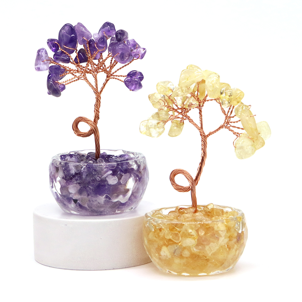 Arbre porte-bonheur en cristal - Desk Setup Room avis et prix