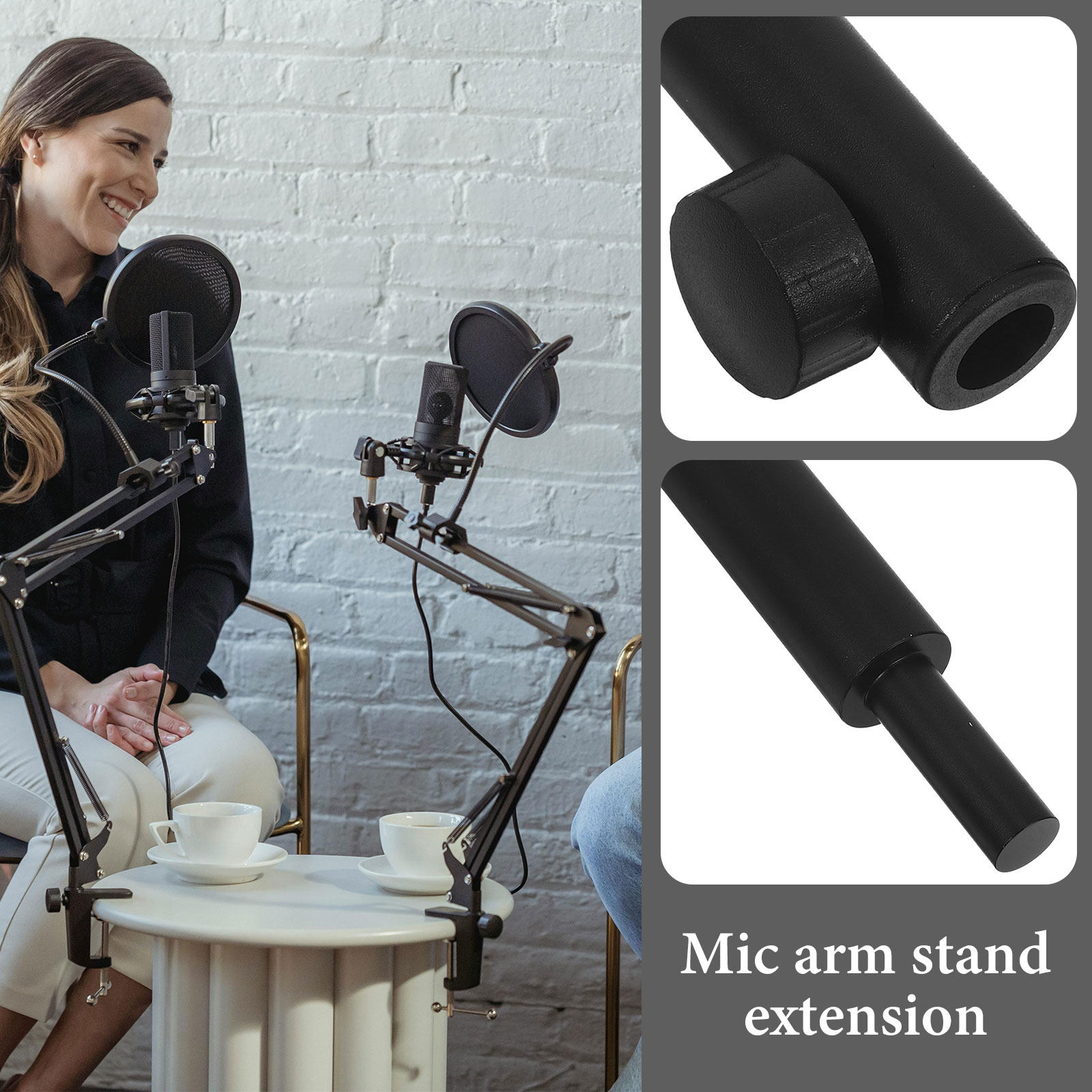 Tube d'extension de microphone - Desk Setup With Mic avis et prix