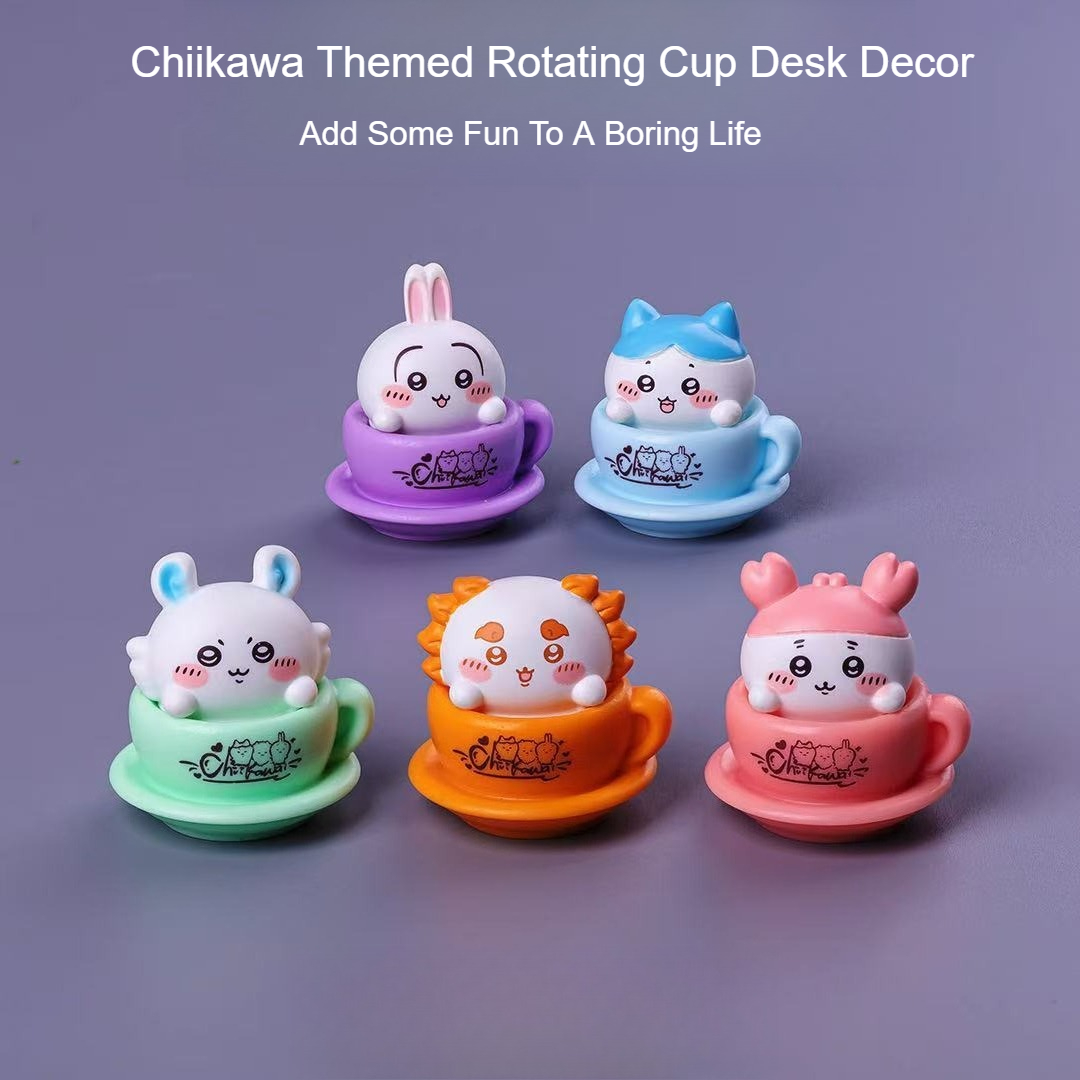 Figurine rotative Chiikawa, mi - Desk Setup Room avis et prix